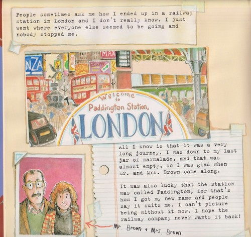 PADDINGTON BEAR, MY SCRAPBOOK, HARDCOVER, 1999 - Picture 4 of 6