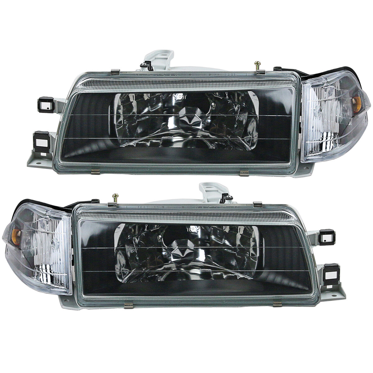 JDM Black Headlight Corner Light For Toyota Corolla Sedan