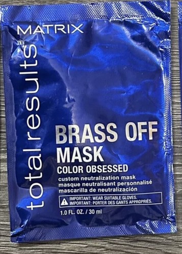 Matrix Total Results Color Obsessed Brass Off Neutralization Mask 1 oz