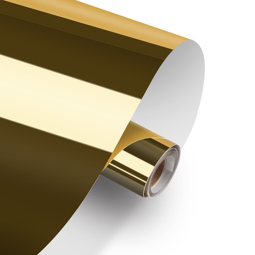HTVRONT Spiegel Metallic Kleber Vinyl Rolle Gold Silber 12 Zoll x 6 - 15 Fuß 6 Farben - Bild 38 von 41