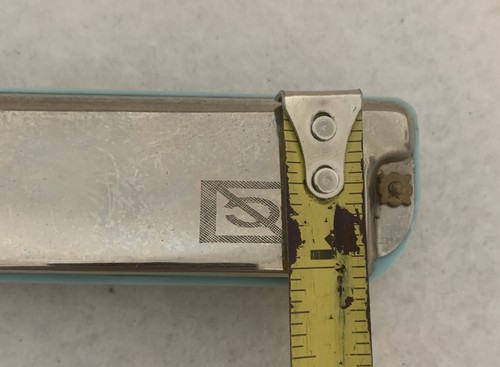 Vintage Nippon Columbia Co. LTD Einzelne Mundharmonika 15 Löcher Made in Japan - Bild 8 von 8