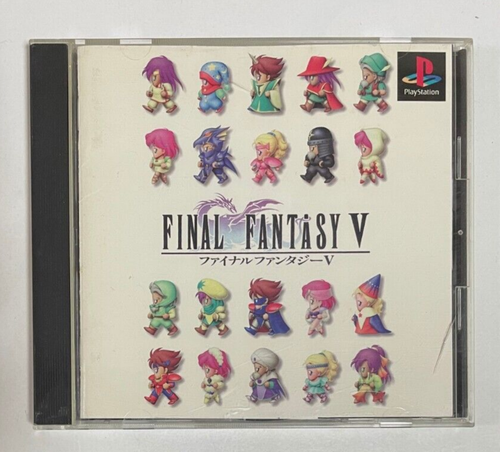 PlayStation -- FINAL FANTASY V 5 -- PS1. JAPAN GAME