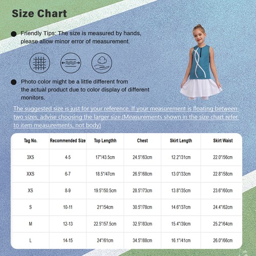 Kids Girls Sweatsuit School Tracksuit Music Vest With Skirts Vacation Dance - Picture 15 of 52