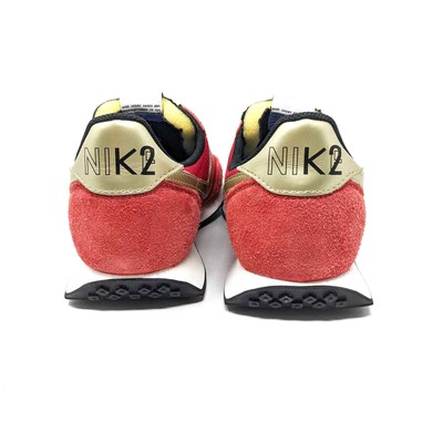 Nike Shoes Mens 14 Waffle Trainer 2 Gym Red Gold K2 Sneakers Low