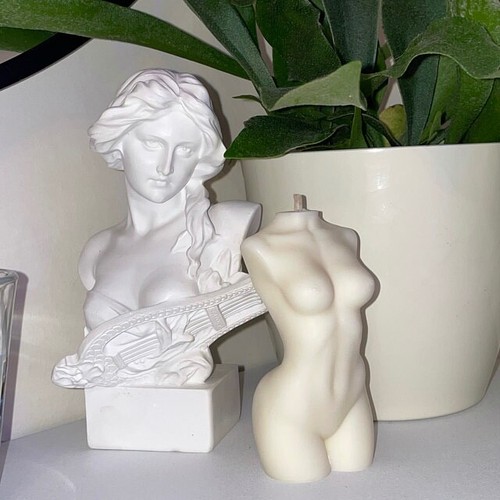 SIMONE LARGE - Candela Corpo Donna Idea Regalo per Lei 13cm - Foto 12 di 12