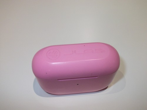 Genuine JLab Go Air Pop True Wireless Earbuds - CHARGING CASE ONLY - Pink - Picture 2 of 3