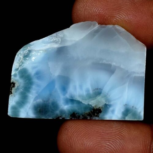 Larimar ( Pectolite) 100% Natural Dominican Republic Gemstones Rough 61.75Cts. - Picture 3 of 3