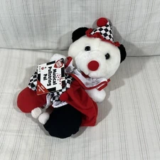 Kids II Vintage 1995 Musical Pullstring Pal Bear Clown Red White Black NWT W1
