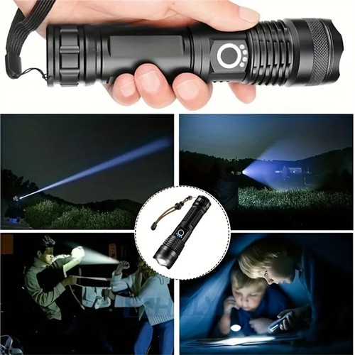 High Powered 99000000Lumens Super Bright Flashlight LED Rechargeable Torch Lamps - Picture 11 of 15