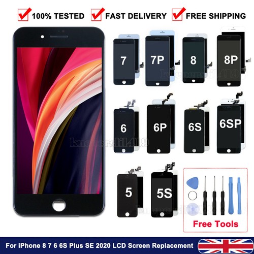 For iPhone 8 7 6S 6 Plus SE 2020 Screen Replacement LCD Touch Digitizer Display - Picture 1 of 35