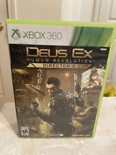 Deus Ex: Human Revolution Director's Cut (Microsoft Xbox 360, 2013) CIB Complete