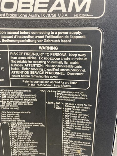 Technobeam, High End Systems Moving Mirror Scanner. - Picture 4 of 19