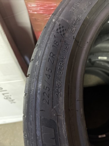 Set Of 4 MICHELIN Pilot Sport A/S 4 225/45R18XL 95Y New - Picture 3 of 4