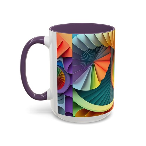 Abstract Art Swirls Circles Coffee Mug - - Picture 56 of 65