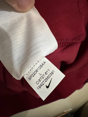 Nike Pro Elite Qatar Team Issue Running Podium Zip Jacket CI8727-611 Men's L NEW - Picture 11 of 11