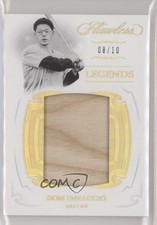 2019 Panini Flawless Legendary Jumbo Materials Gold /10 Dom DiMaggio #LJM-DD