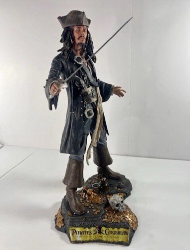 NECA Disney Pirates of the Caribbean Limited Edition Jack Sparrow 18" Statue NIB - Picture 3 of 7