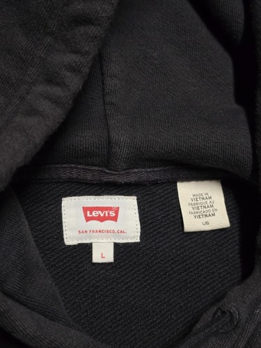 Vintage Levis Batwing Logo Hoodie Mens Large Pullover Athletic 90s Y2K - Picture 4 of 15