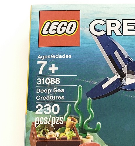 Lego 31088 Deep Sea Creatures 230 Pieces New Sealed - Picture 2 of 8