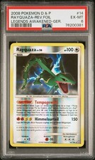 Pokémon Karte Rayquaza Lv.56 14/146 (LA 14) | Reverse Holo | German | PSA 6