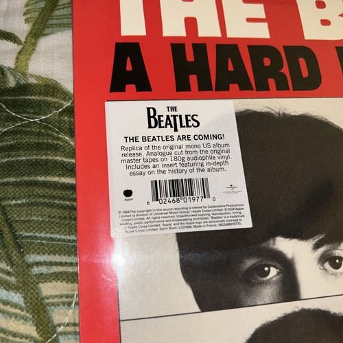 VINYL LP ALBUM RARE The Beatles A Hard Day Night VG++ Reissue 180G Shrink Hype - Picture 3 of 8