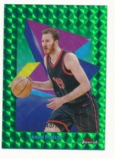 JAKOB POELTL 2025 TOPPS FINEST GEOMETRIC REFRACTOR GREEN #90 SP #140/150 MINT
