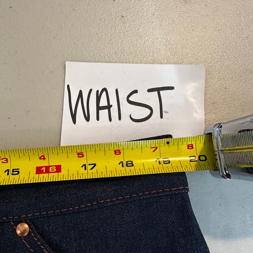 Neu mit Etikett Big Mac Industriejeans dunkle Waschung Herren W40 L29 Baumwolle Polyestermischung - Bild 11 von 14