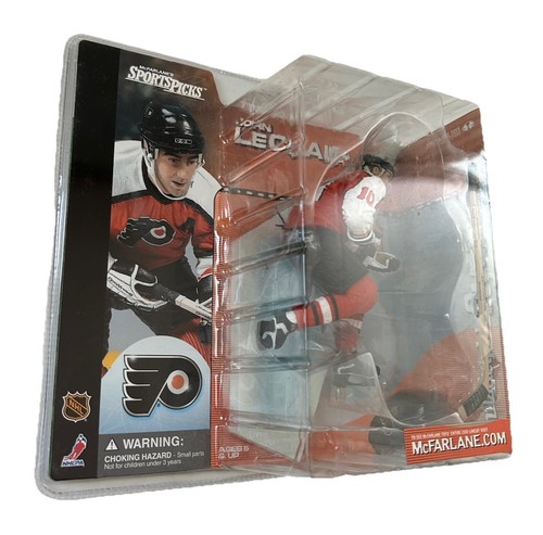 John LeClair Philadelphia Flyers NHL Series 1 McFarlane Hockey ActionFigure 2001 - Picture 3 of 9