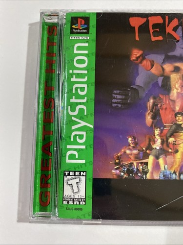 Tekken (PlayStation 1, 1995) PS1 - komplett mit Handbuch - Greatest Hits - Bild 2 von 8