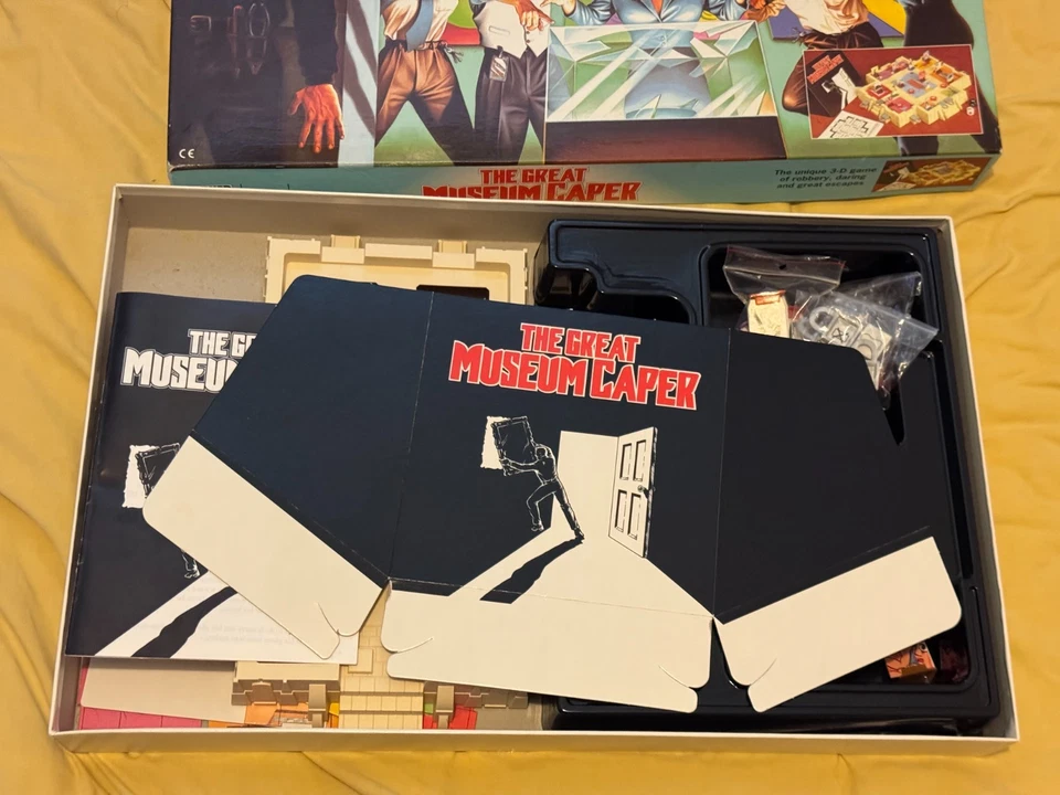 The Great Museum Caper - Board Game - Parker - 1993 - Complete - Image 4 of 4