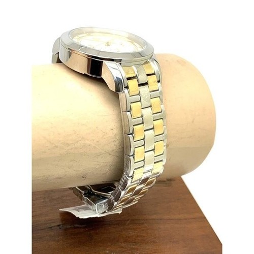 Reloj para mujer Tory Burch TBW1052 cuarzo cronógrafo esfera crema acero dos tonos - Imagen 12 de 14