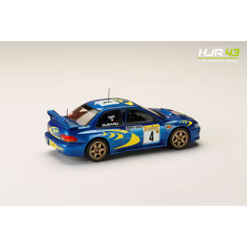 HJR431001B 1/43 Subaru Impreza Monte Carlo 1997 4 Diecast Minicar - Bild 2 von 3