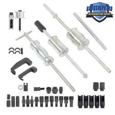 Auto Truck Diesel Injector Extractor Slide Hammer Puller Adapter Tool Kit 40Pcs