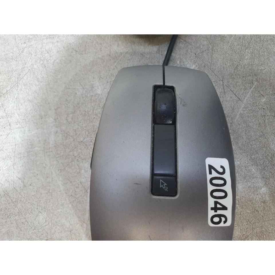 Dell M-UAV-DEL8 Laser Mouse Grey Black Wired USB 6-Button Scroll Wheel 1600 DPI - Image 2 of 4