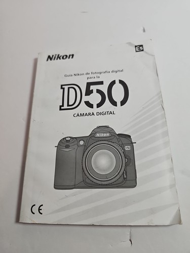 Nikon D50 Digital Camera Original Instruction Manual (Spanish Only) - Picture 1 of 2