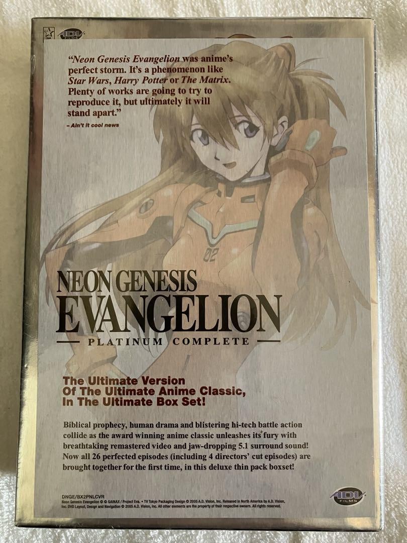 Neongenesis Evangelion Platinum Complete | eBay