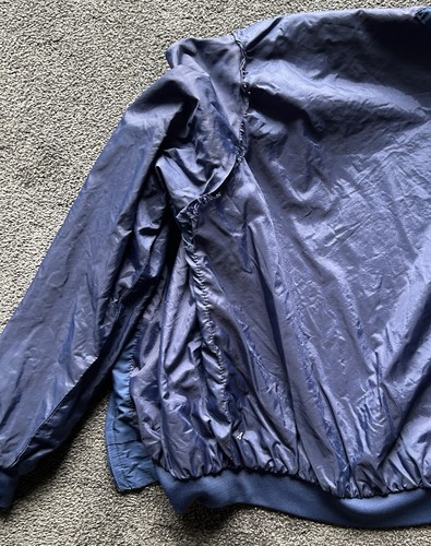 Jacke "Members Only" 52 blau leichter Windbreaker Bomber - Bild 12 von 13