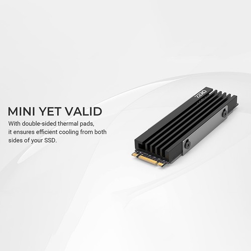 ZERO M05 Cooler Vest M.2 2280 Aluminum Alloy Cooler With Thermal Pad M.2 SSD DR - Afbeelding 9 van 12