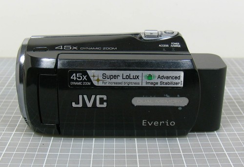 JVC Everio GZ-MS230 Camcorder Dual Memory of 8GB Internal Flash Memory - Picture 3 of 7