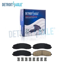 Rear Ceramic Disc Brake Pads Set for 2013-2016 Ford F-250 F-350 F-450 Super Duty