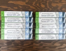 10X Homelife Wireless Motion Sensor LED Light Ultra Bright Pure White NEW OPENBX