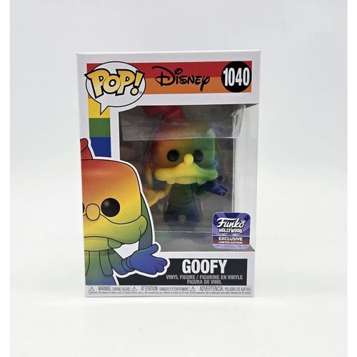 Disney Goofy Rainbow Pride Funko Pop Hollywood Store Exclusive