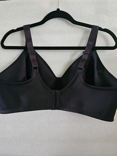 Vanity Fair Bra 44DDD 76080 Beauty Back Full Figure Minimizer Underwire Black - Picture 6 of 10