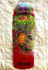 Dogtown Web, Limited Edition  8 Of 25 Screen Printed Skateboard.  Purple