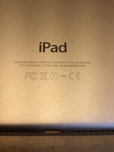APPLE iPad Air 2nd Gold A1566 128GB WiFi Battery health 84% / Unlocked - Picture 6 of 12