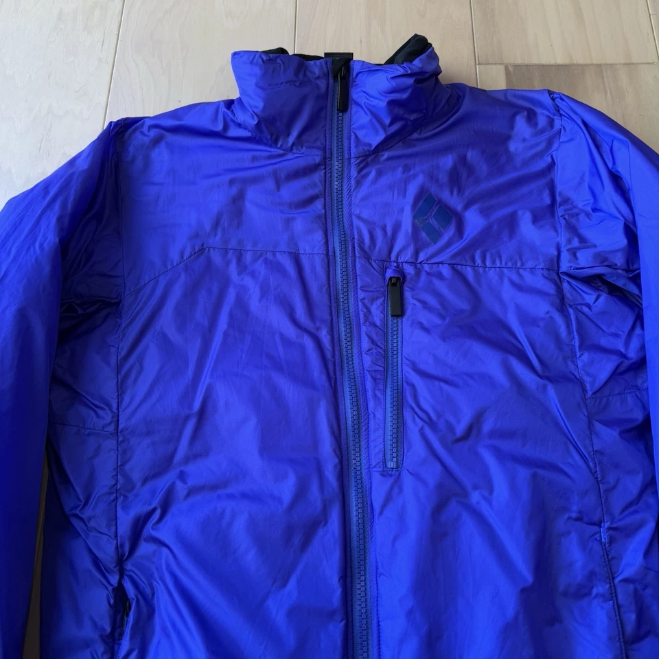 Chaqueta acolchada aislante Black Diamond Stance Belay para mujer mediana púrpura Foto 3 de 4