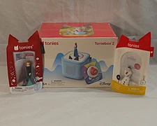 Toniebox 2 Elsa Play Set With Anna & Olaf Tonie - New!