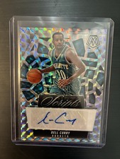 2024-25 Mosaic Basketball Dell Curry Scripts Silver Mosaic Prizm