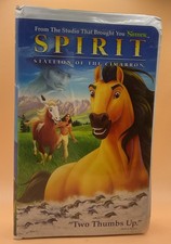 Spirit: Stallion of the Cimarron VHS 2002 Clamshell **Buy 2 Get 1 Free**