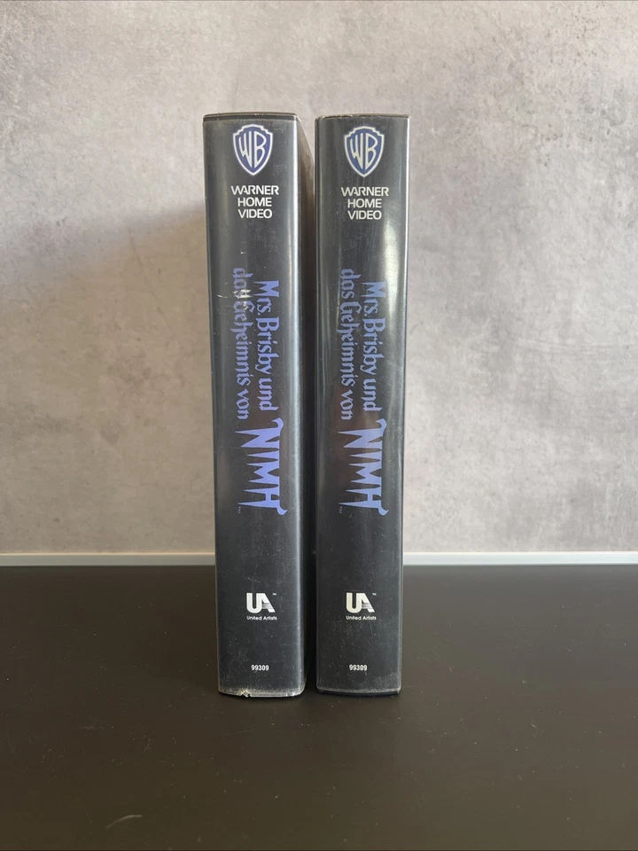 VHS Videokassette - Mrs. Brisby und das Geheimnis von Nimh - Bild 2 von 3